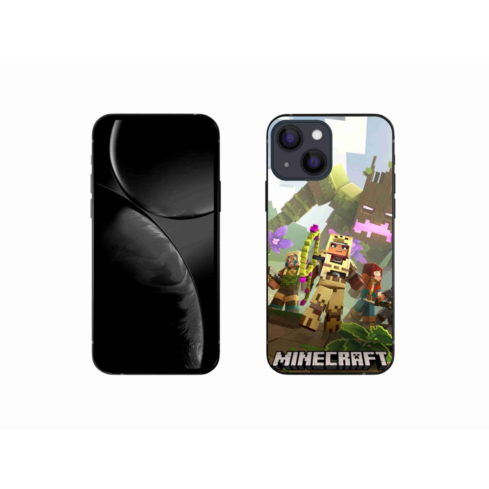 Gélový kryt mmCase na iPhone 13 mini 5.4 - minecraft 1