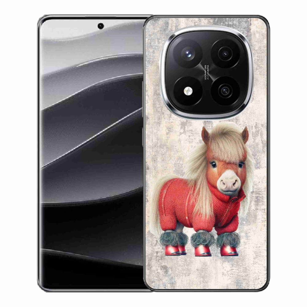 Gélový kryt mmCase na Xiaomi Redmi Note 14 Pro+ 5G - poník vo svetri