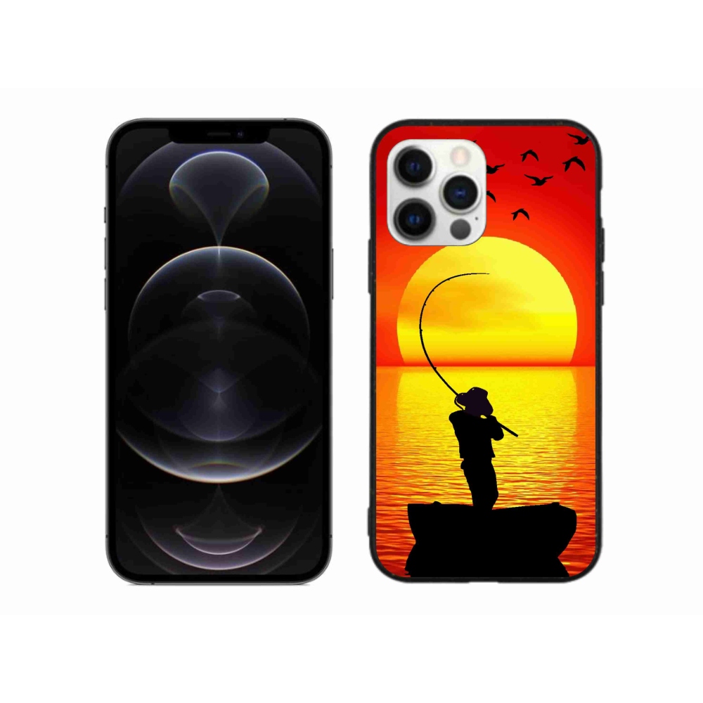 Gélový kryt mmCase na iPhone 12 Pro Max - rybárčenie