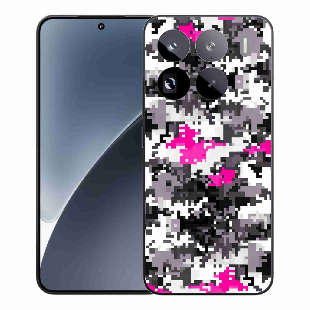 Gélový kryt mmCase na Xiaomi 15 Pro - maskáčový vzor 4