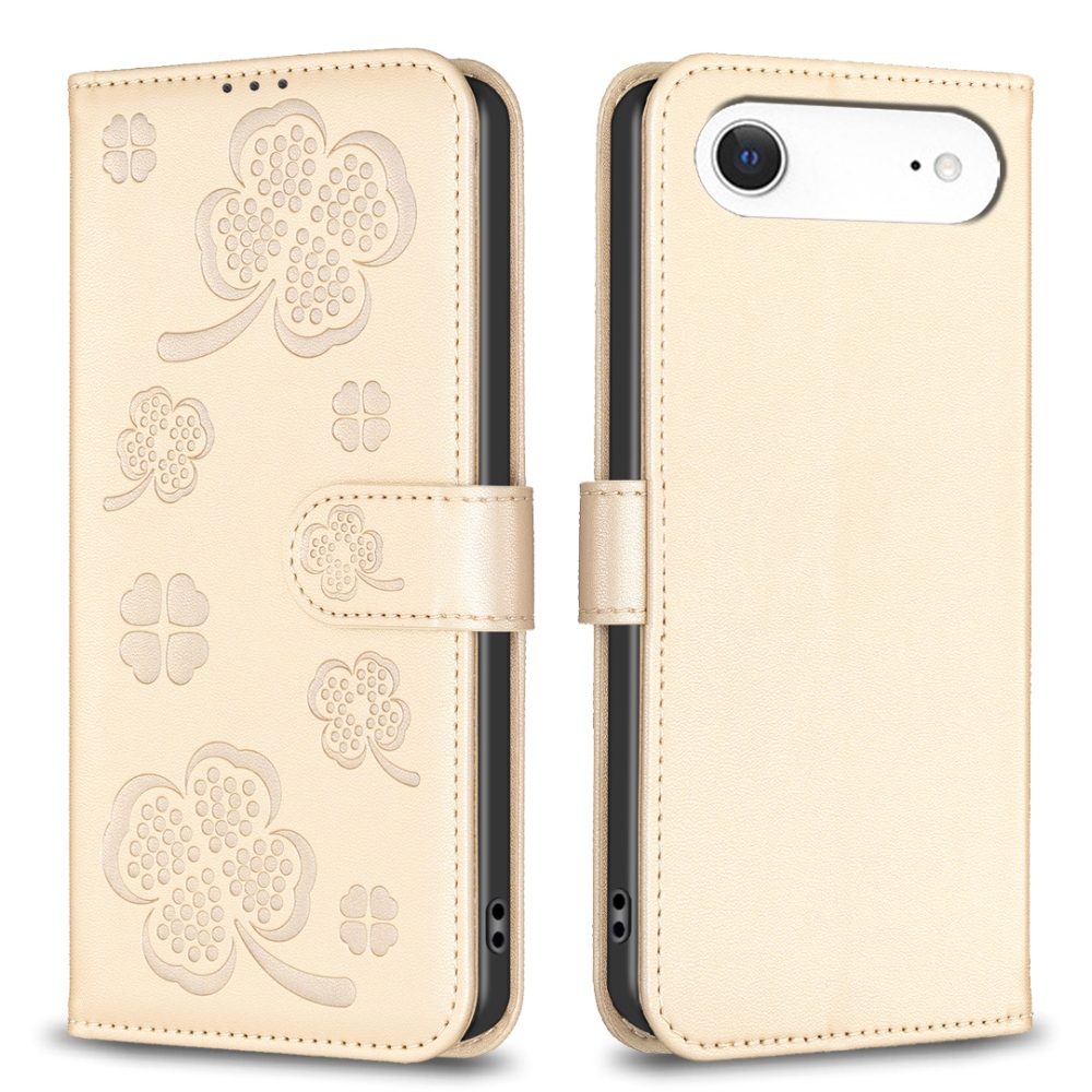 Clover knižkové púzdro na iPhone 17 Air - zlaté