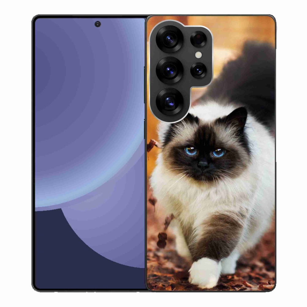 Gélový kryt mmCase na Samsung Galaxy S25 Ultra - mačka