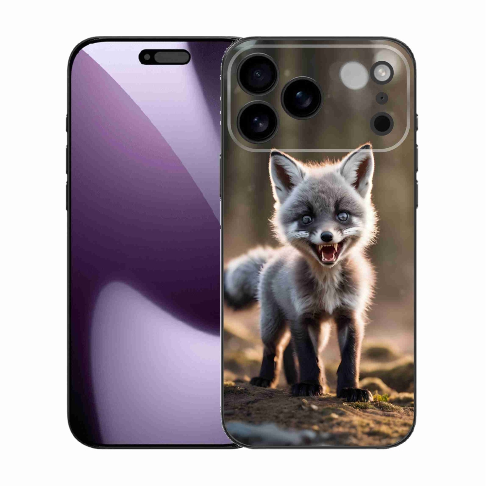 Gélový kryt mmCase na iPhone 17 Pro Max - rozzúrená líška