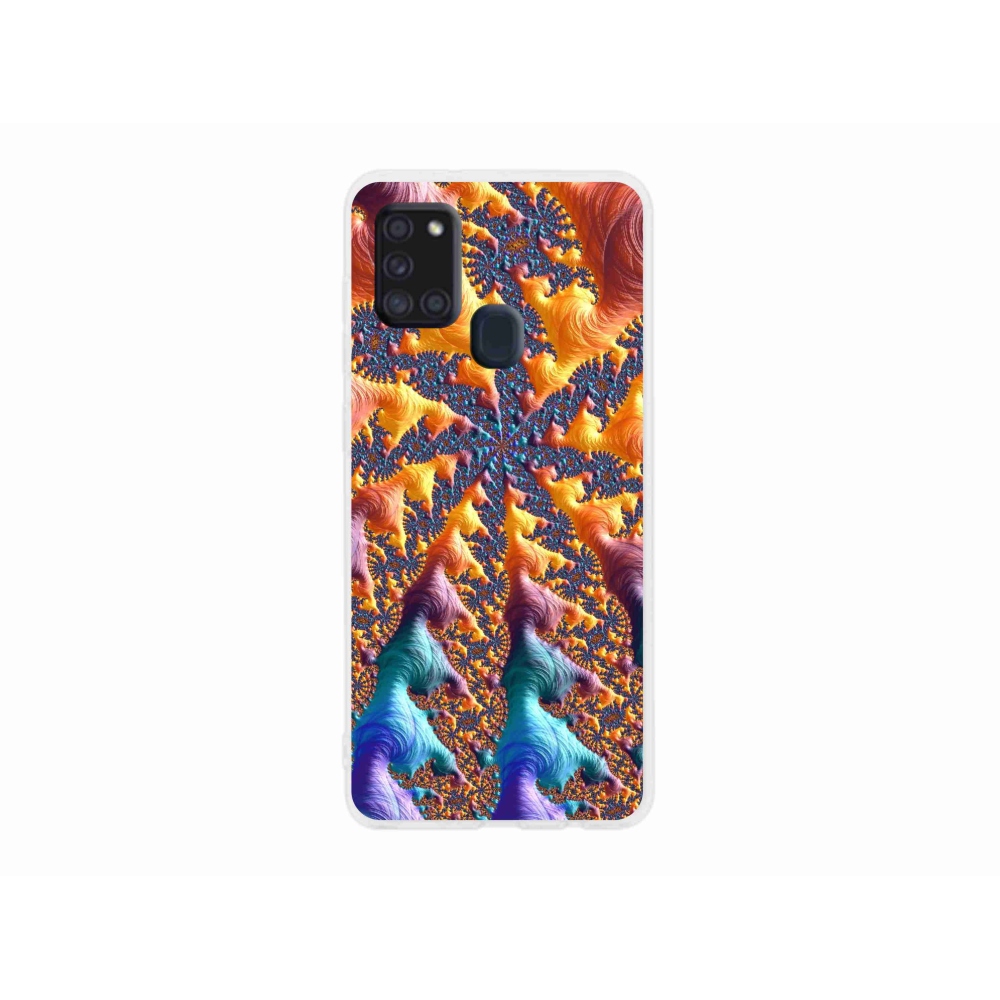 Gélový kryt mmCase na Samsung Galaxy A21s - abstraktný motív 23