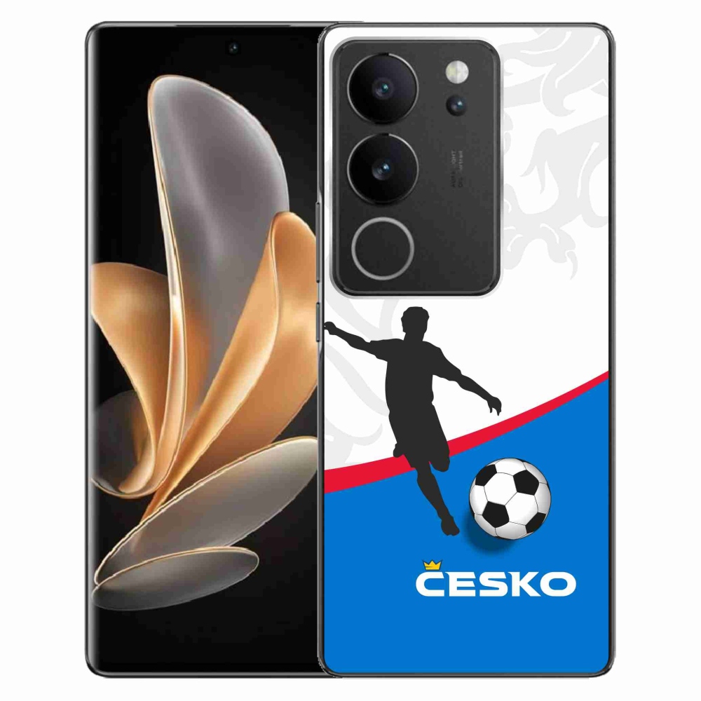 Gélový kryt mmCase na Vivo V29 5G - futbal Česko 1