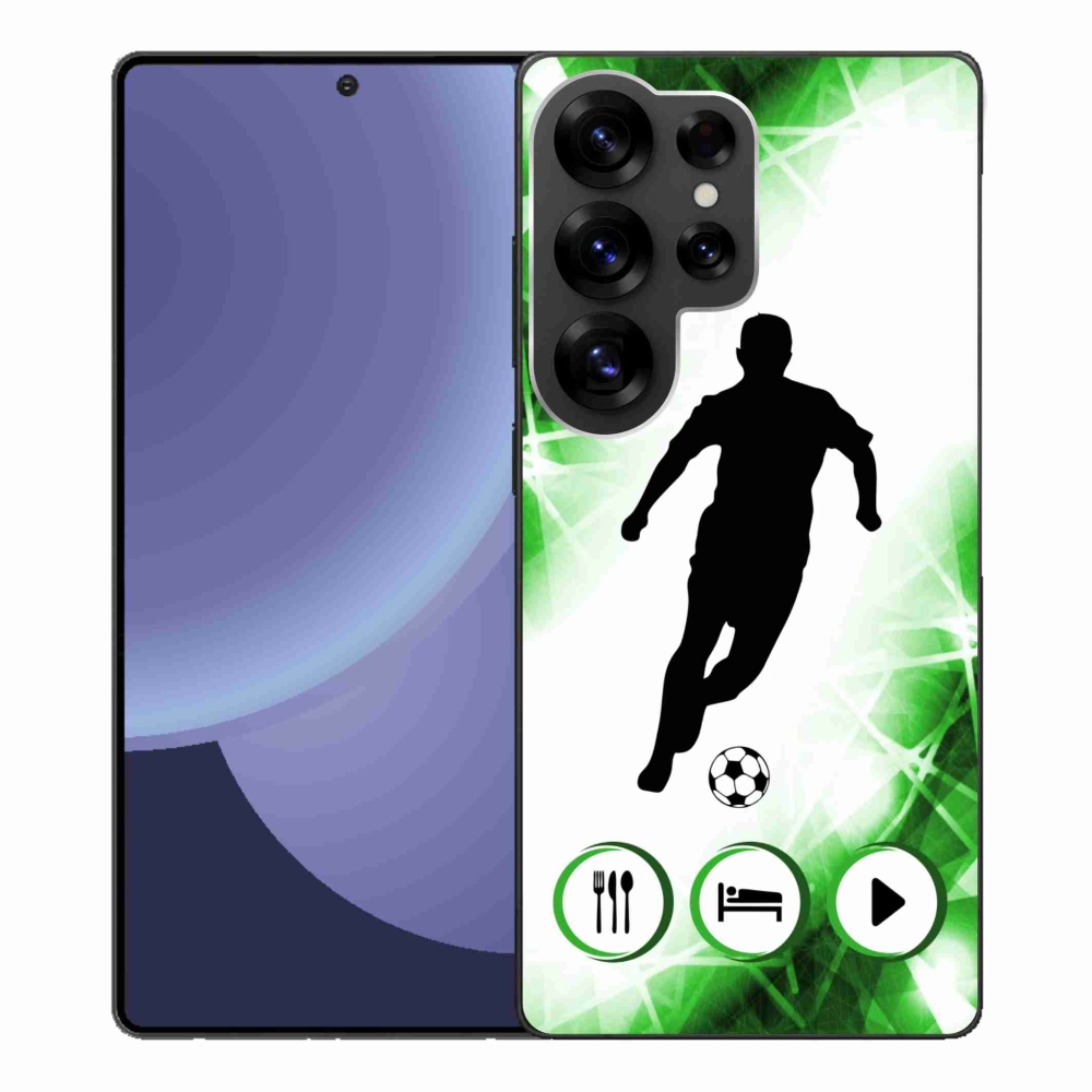 Gélový kryt mmCase na Samsung Galaxy S25 Ultra - futbalista