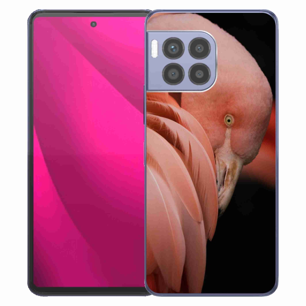 Gélový kryt mmCase na T-Mobile T Phone 2 Pro - plameniak 3