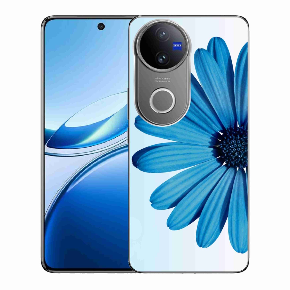 Gélový kryt mmCase na Vivo V50 5G - modrá margaréta