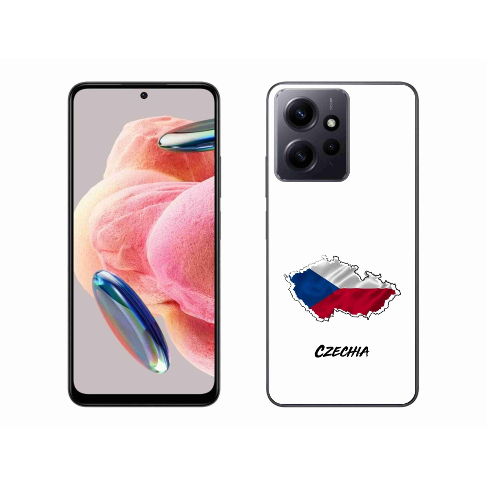 Gélový kryt mmCase na Xiaomi Redmi Note 12 4G - Czechia biele pozadie