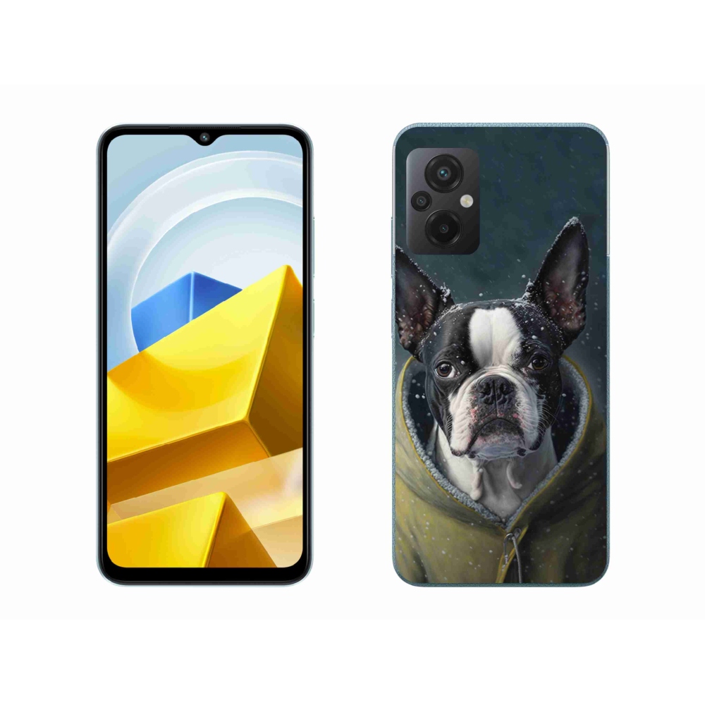 Gélový kryt mmCase na Xiaomi Poco M5 4G - buldoček