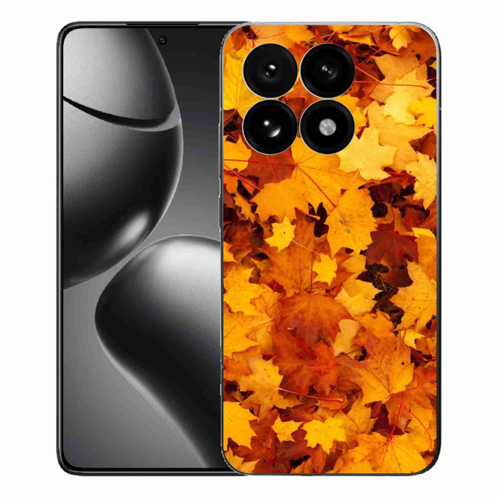 Gélový kryt mmCase na Xiaomi 15T - javorové listy