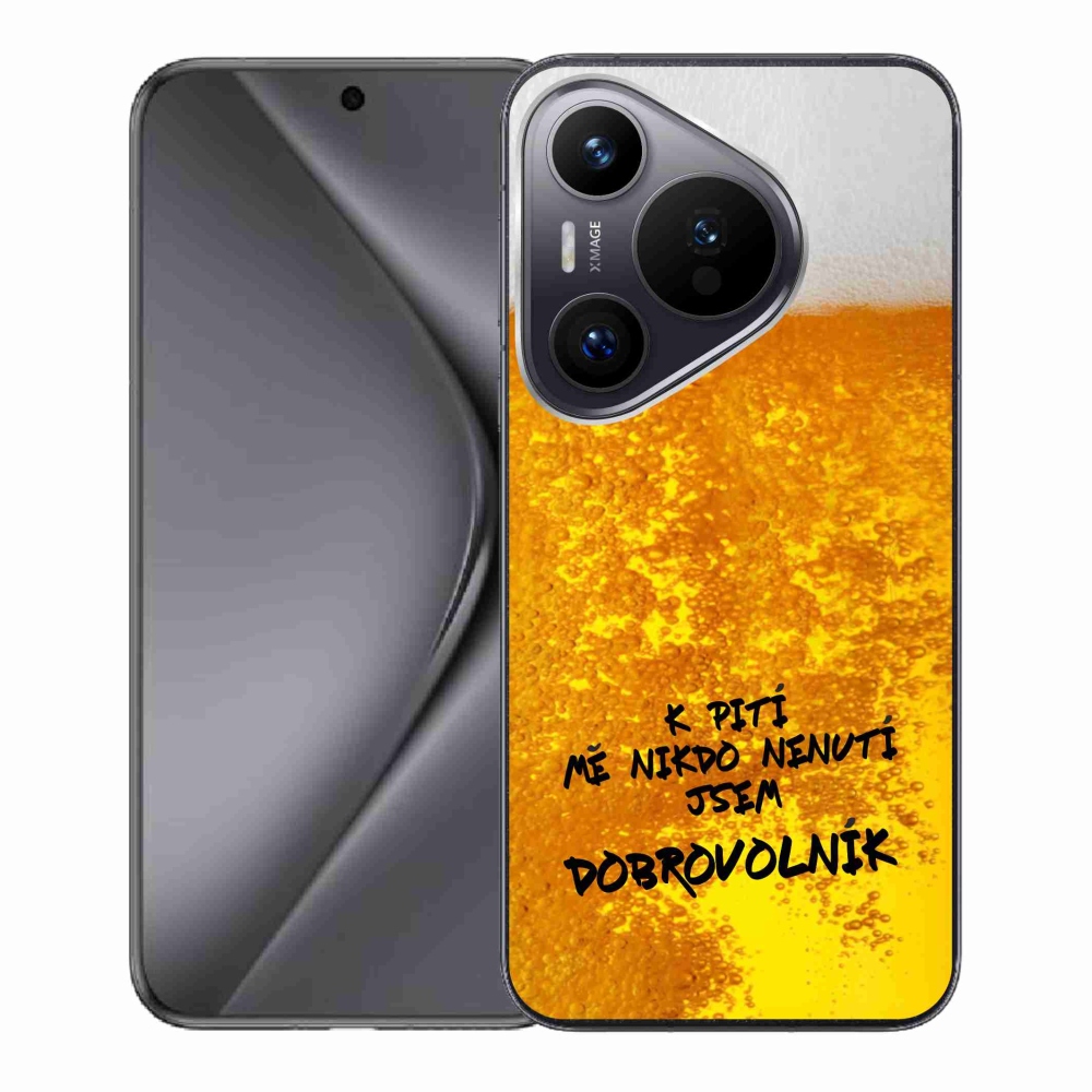Gélový kryt mmCase na Huawei Pura 70 - pivný motív 4