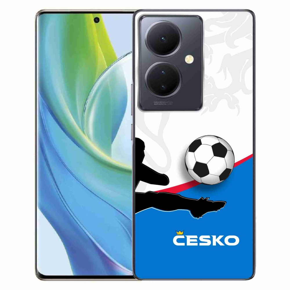 Gélový kryt mmCase na Vivo V29 Lite 5G - futbal Česko 3