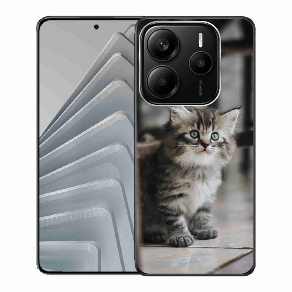 Gélový kryt mmCase na Xiaomi Redmi Note 14 5G - koťátko