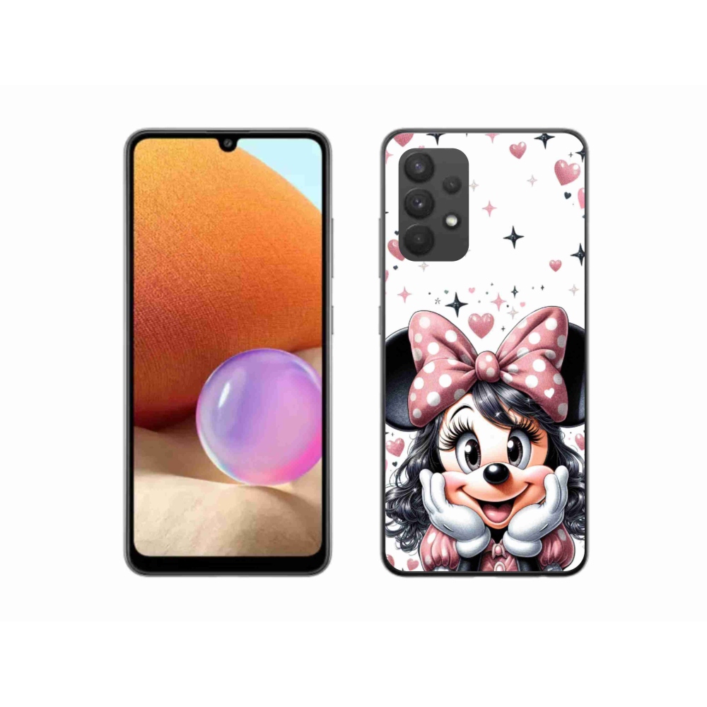 Gelový kryt mmCase na Samsung Galaxy A32 4G - minnie