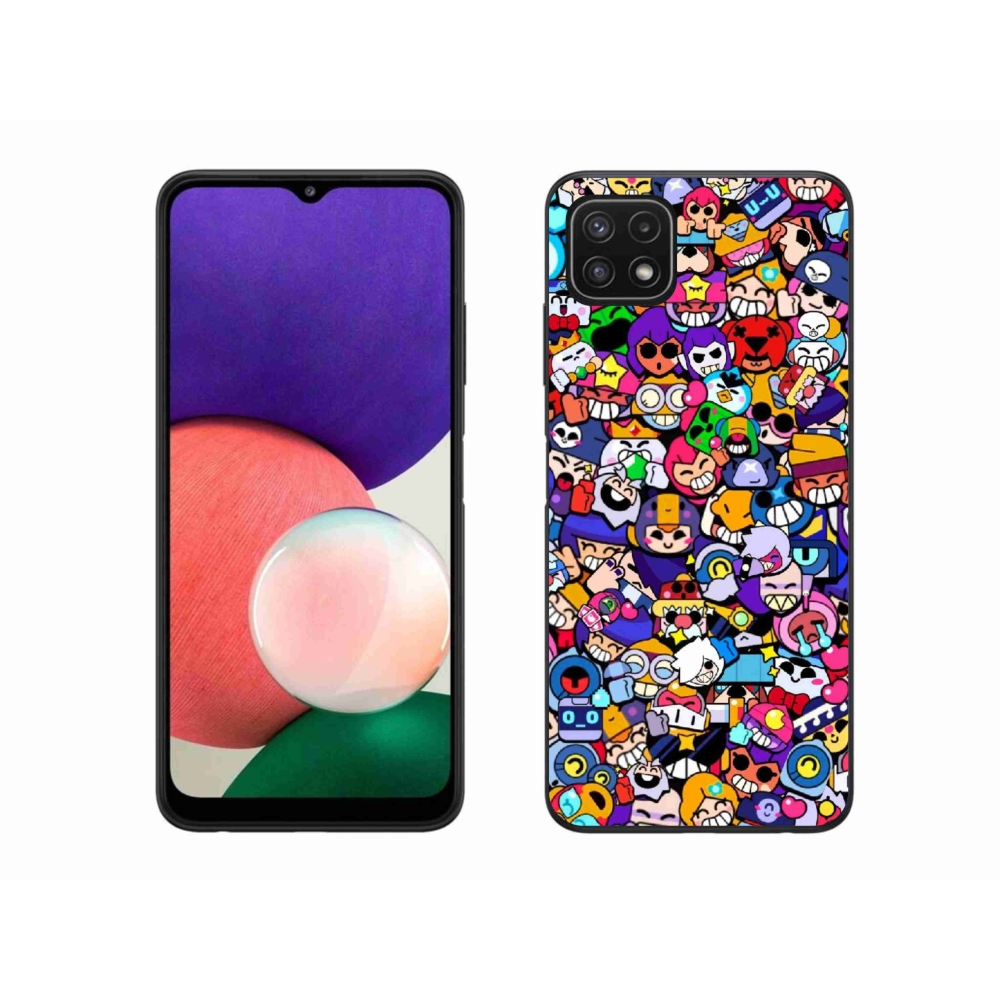 Gélový kryt mmCase na Samsung Galaxy A22 5G - brawl stars 2