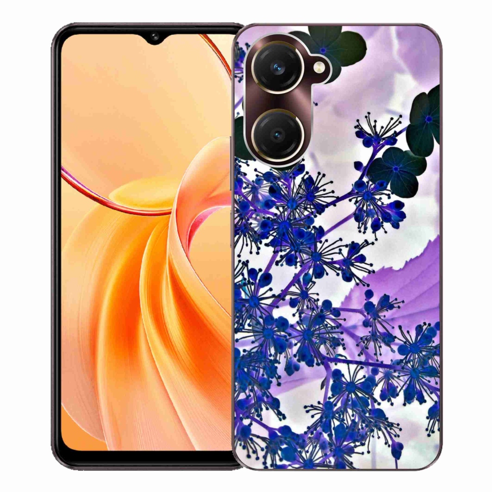 Gélový kryt mmCase na Vivo Y28s 5G - kvet hortenzie