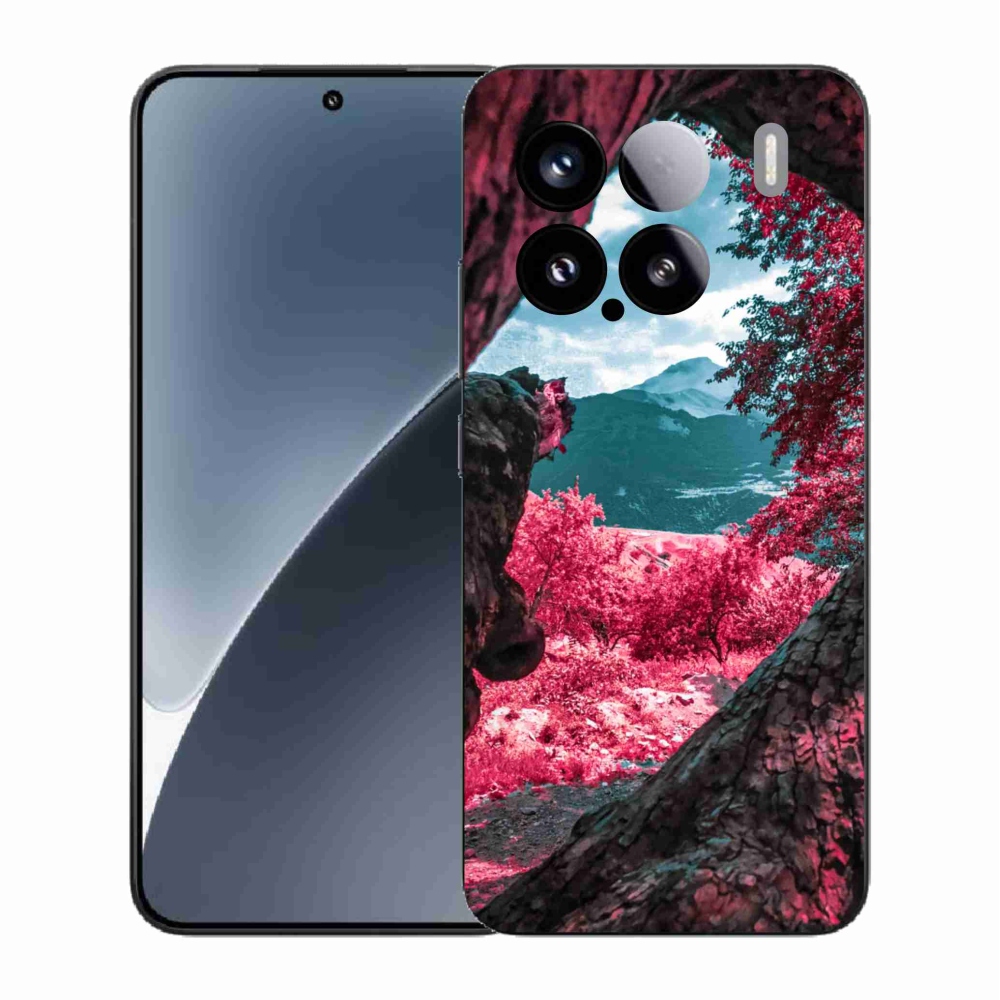 Gélový kryt mmCase na Xiaomi 15 - výhľad na hory