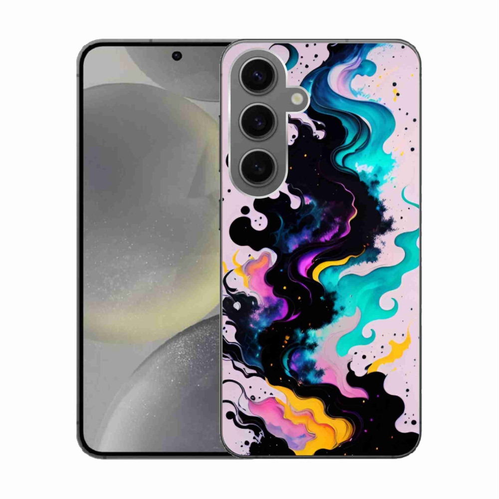 Gélový kryt mmCase na Samsung Galaxy S24 - abstraktný motív 4