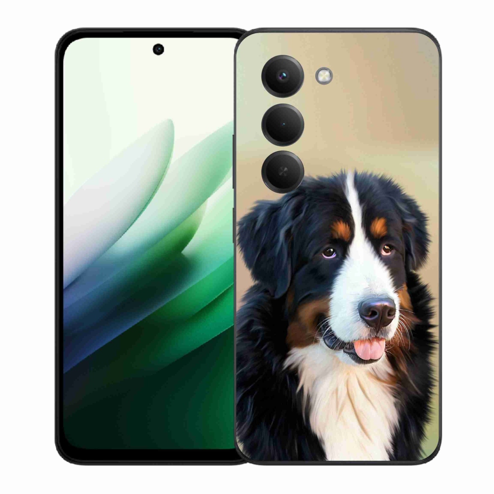 Gélový kryt mmCase na Xiaomi Redmi 15 5G - bernský salašnícky pes