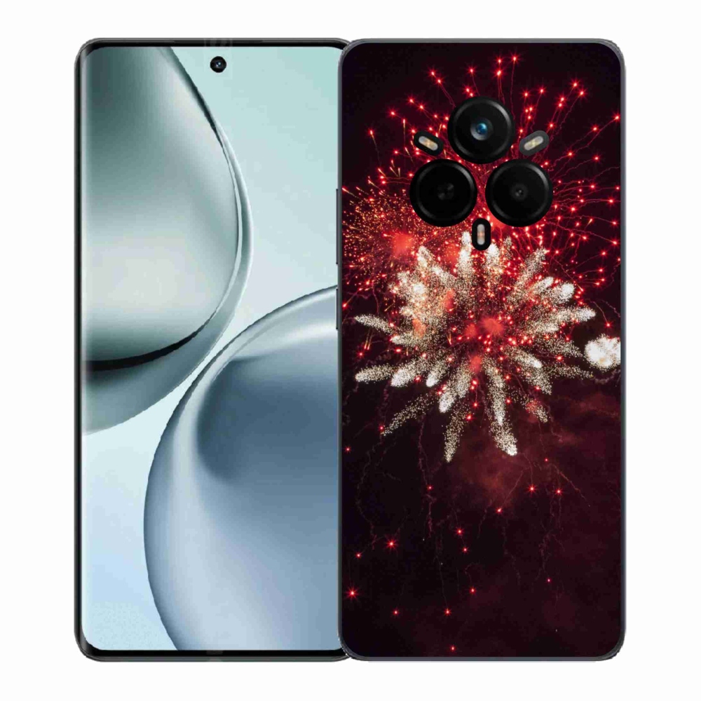 Gélový kryt mmCase na Realme 14 Pro+ 5G - ohňostroj