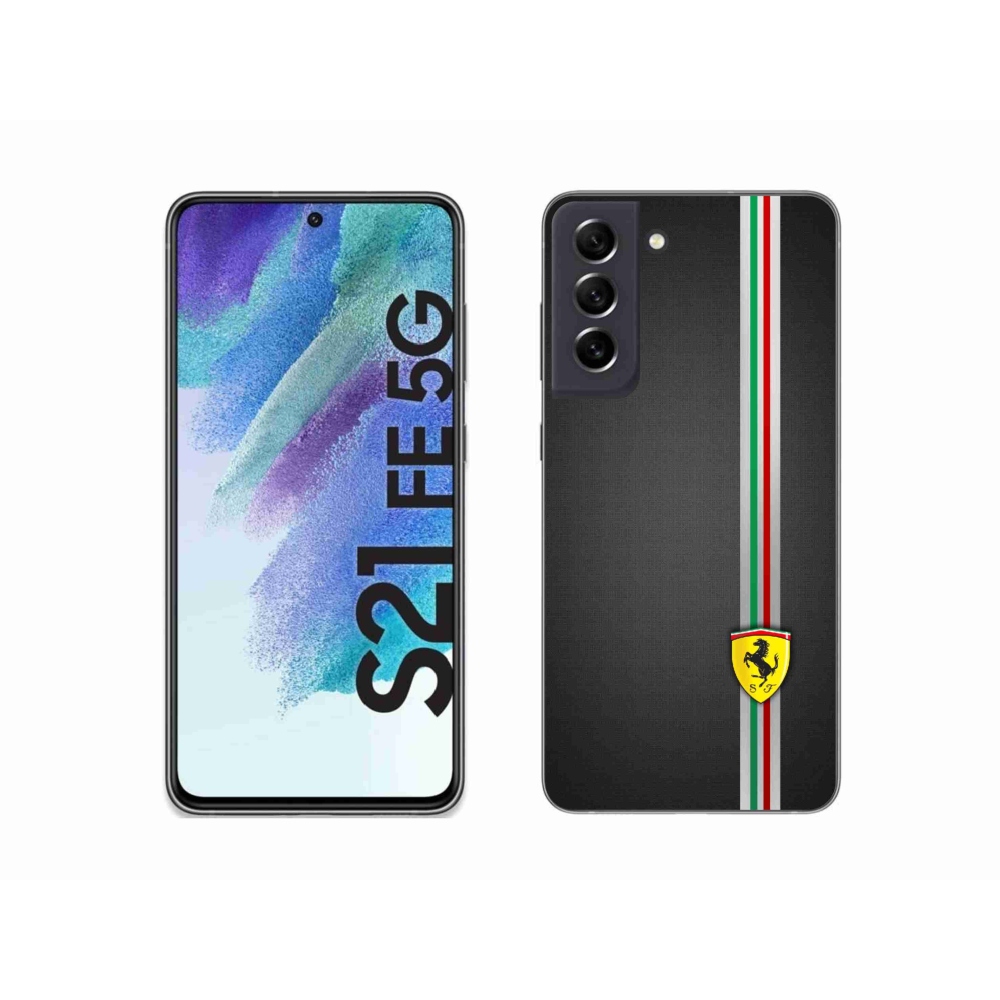 Gélový kryt mmCase na Samsung Galaxy S21 FE 5G - ferrari 1