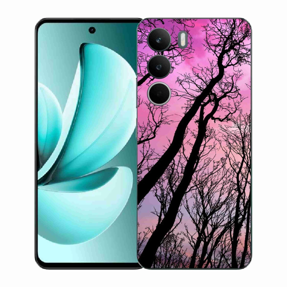 Gélový kryt mmCase na Realme C71 - opadané stromy