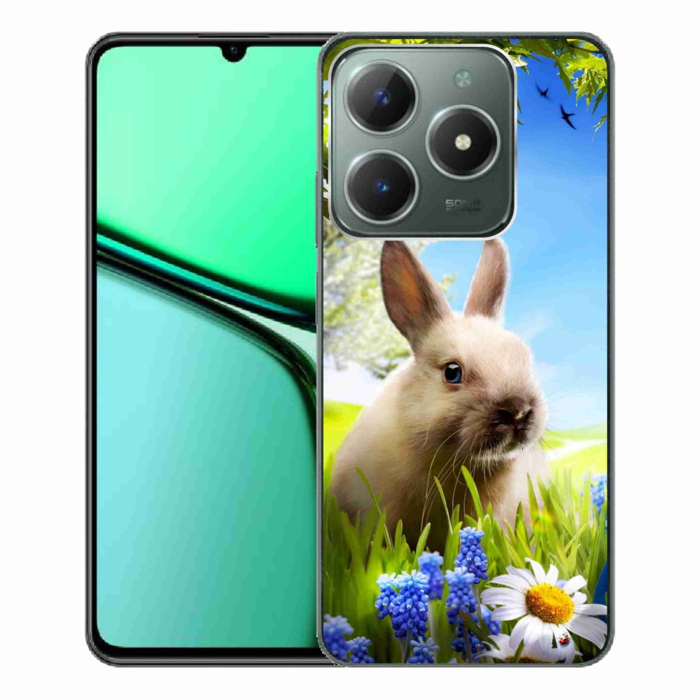 Gélový kryt mmCase na Realme C61 - zajačik