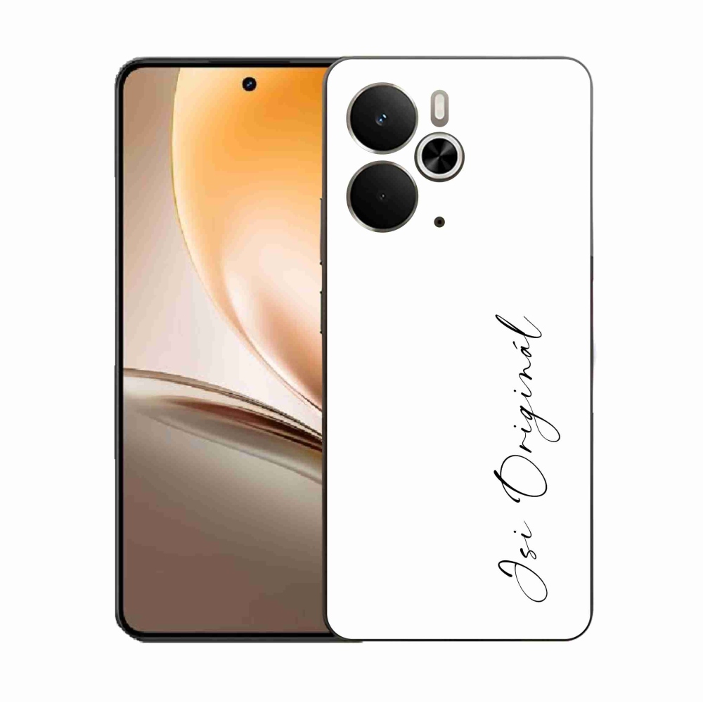 Gélový kryt mmCase na Realme 14 5G - si originál biele pozadie
