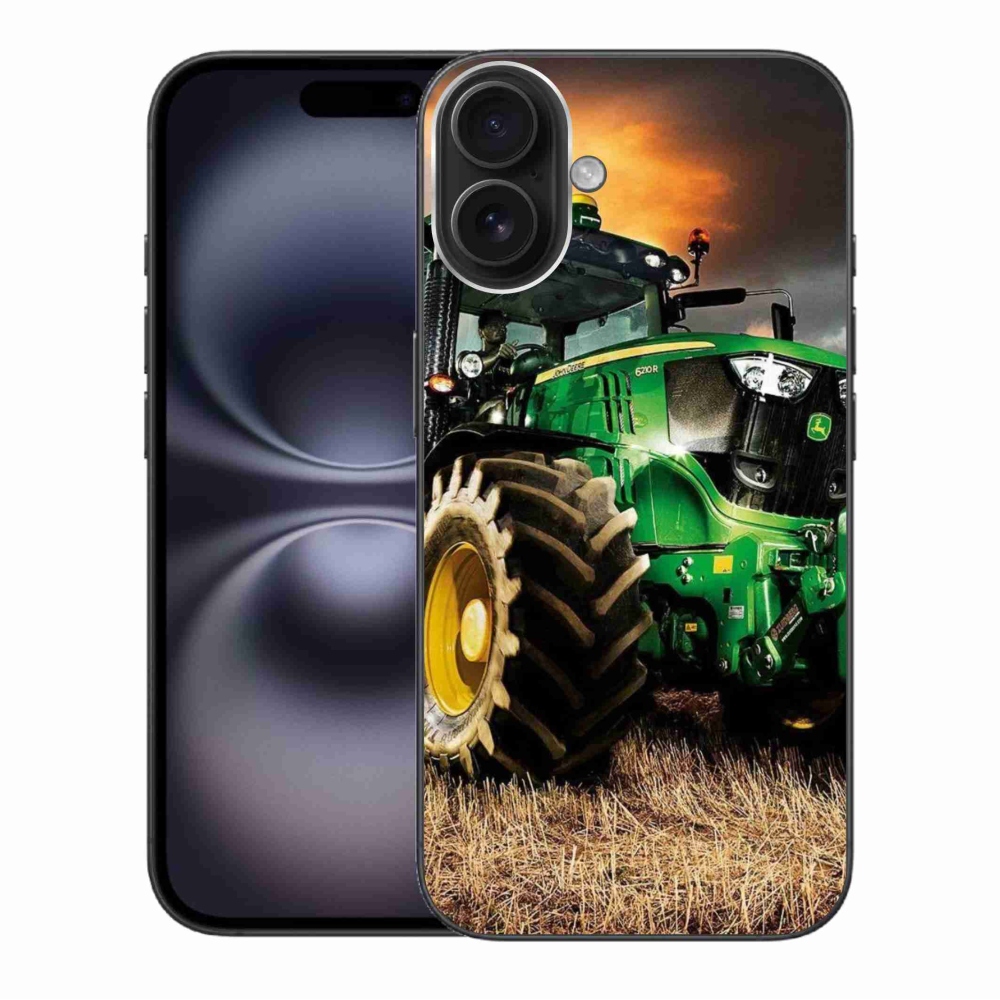 Gélový kryt mmCase na iPhone 16 Plus - traktor