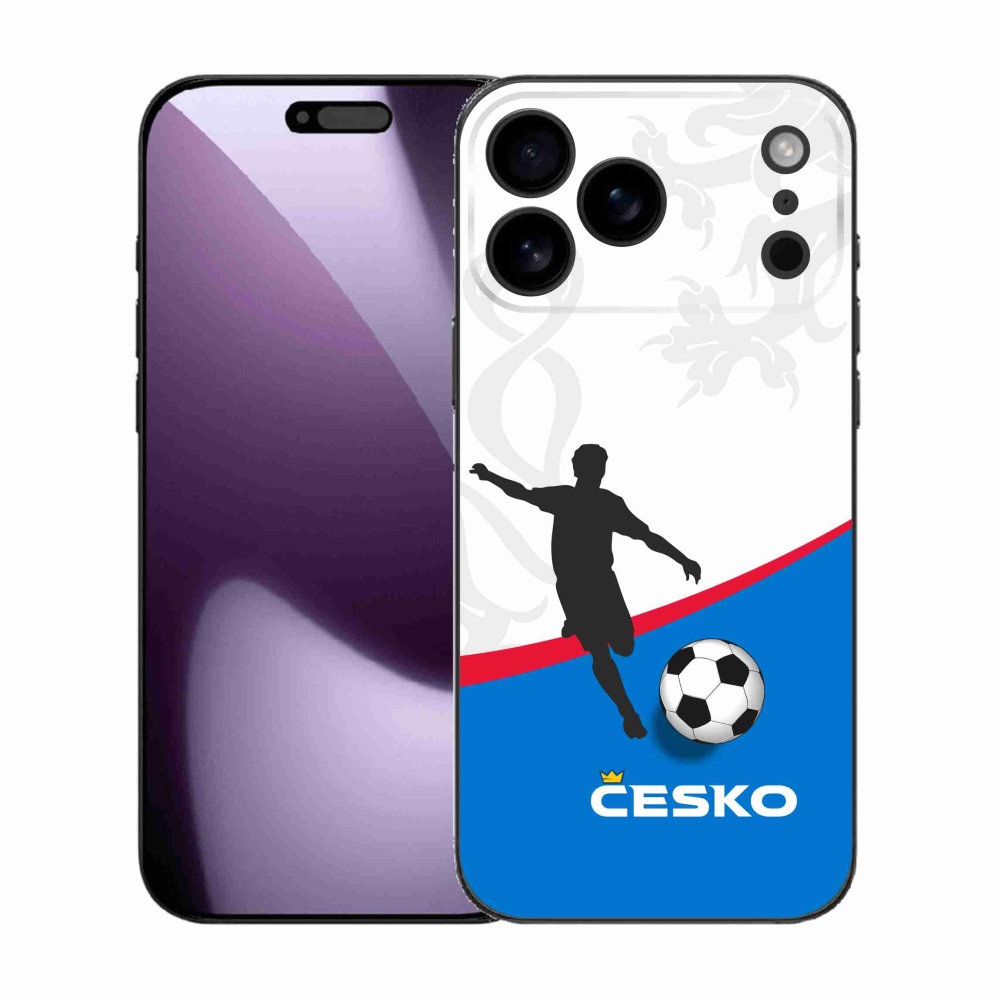 Gélový kryt mmCase na iPhone 17 Pro Max - futbal Česko 1