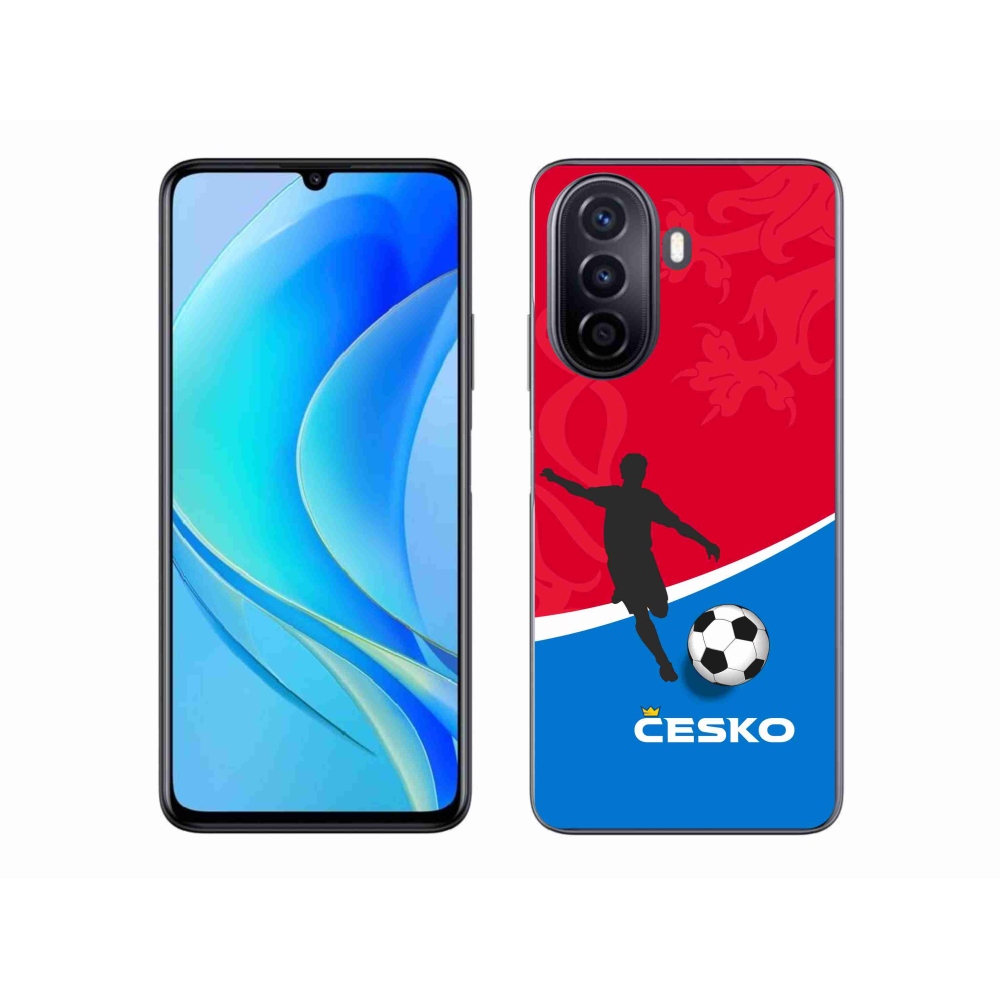Gélový kryt mmCase na Huawei Nova Y70 - futbal Česko