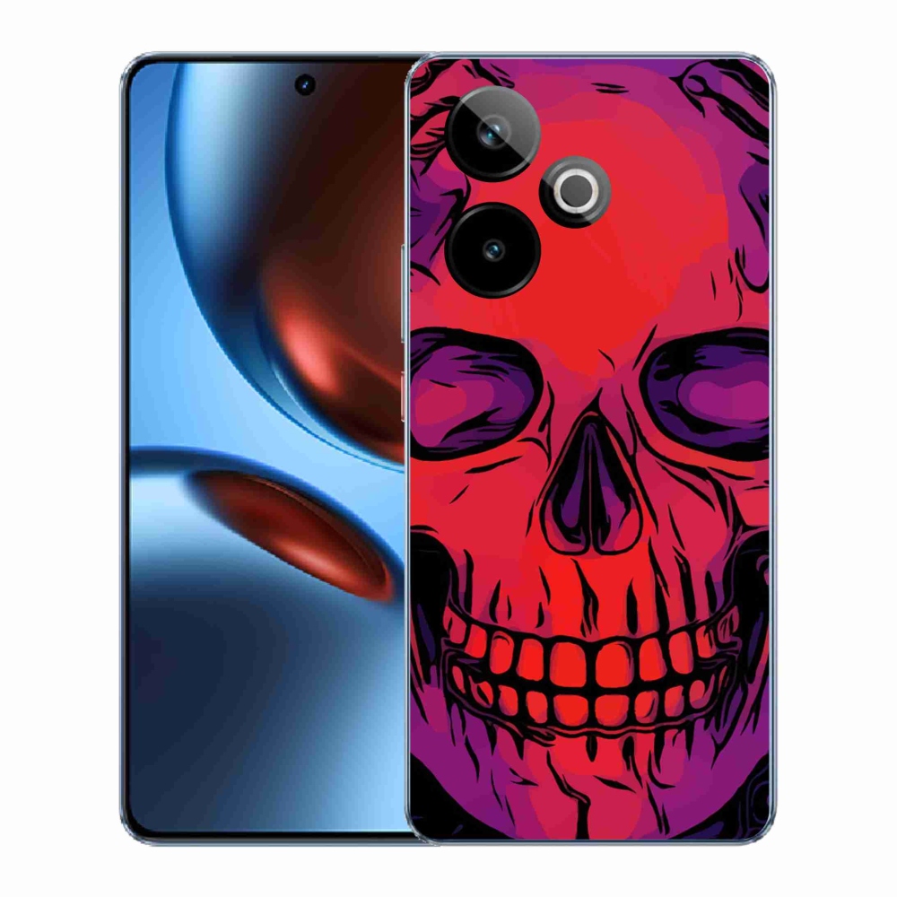 Gélový kryt mmCase na Realme GT 7 5G/GT 7T 5G - lebka