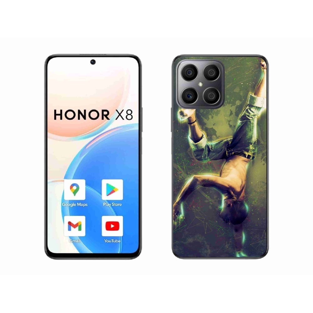 Gélový kryt mmCase na Honor X8 - breakdance