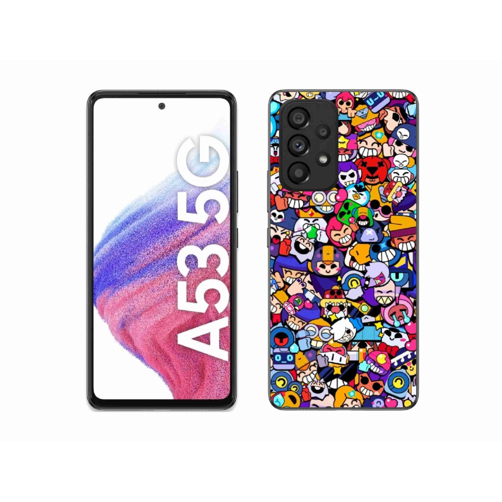 Gélový kryt mmCase na Samsung Galaxy A53 5G - brawl stars 2