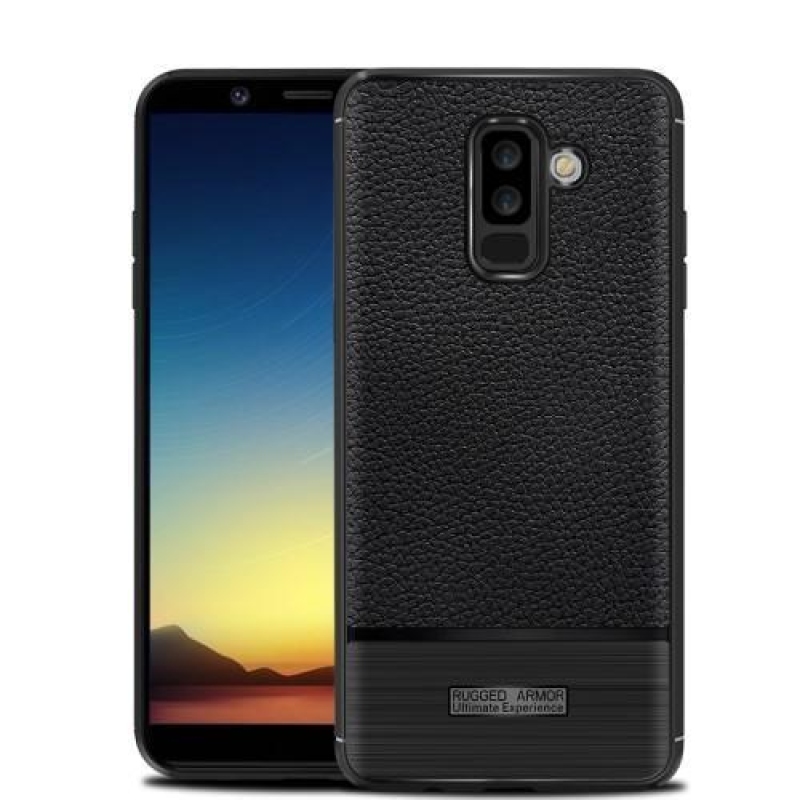 Dash odolný obal na Samsung Galaxy A6 Plus - čierny