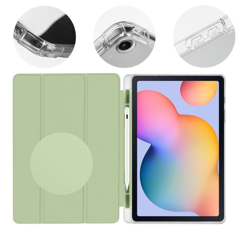 OBAL:ME MistyTab Puzdro pre Samsung Galaxy Tab S6 Lite Light Green