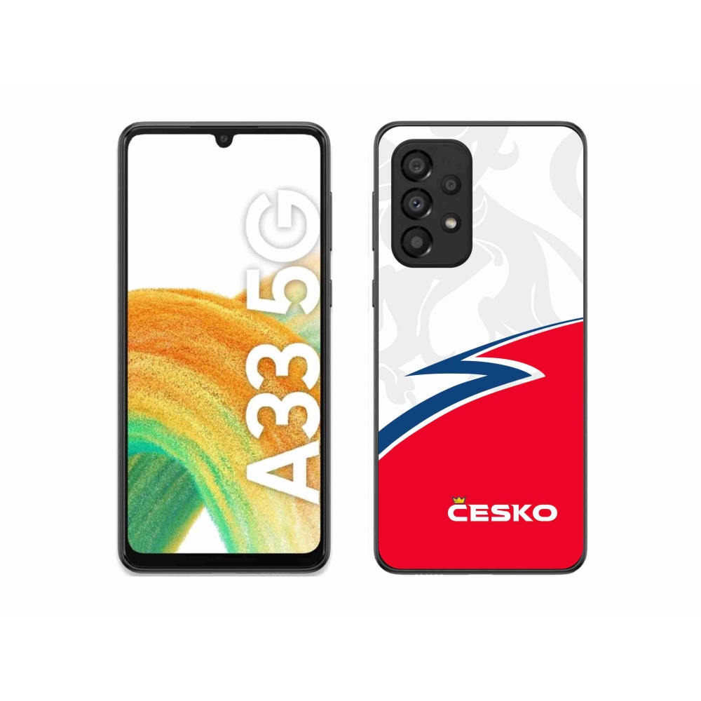 Gélový kryt mmCase na Samsung Galaxy A33 5G - Česko 1