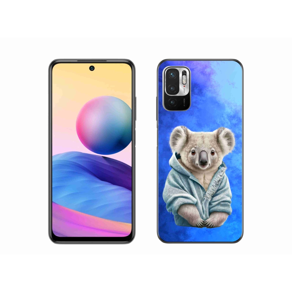 Gélový kryt mmCase na Xiaomi Redmi Note 10 5G - koala vo svetri