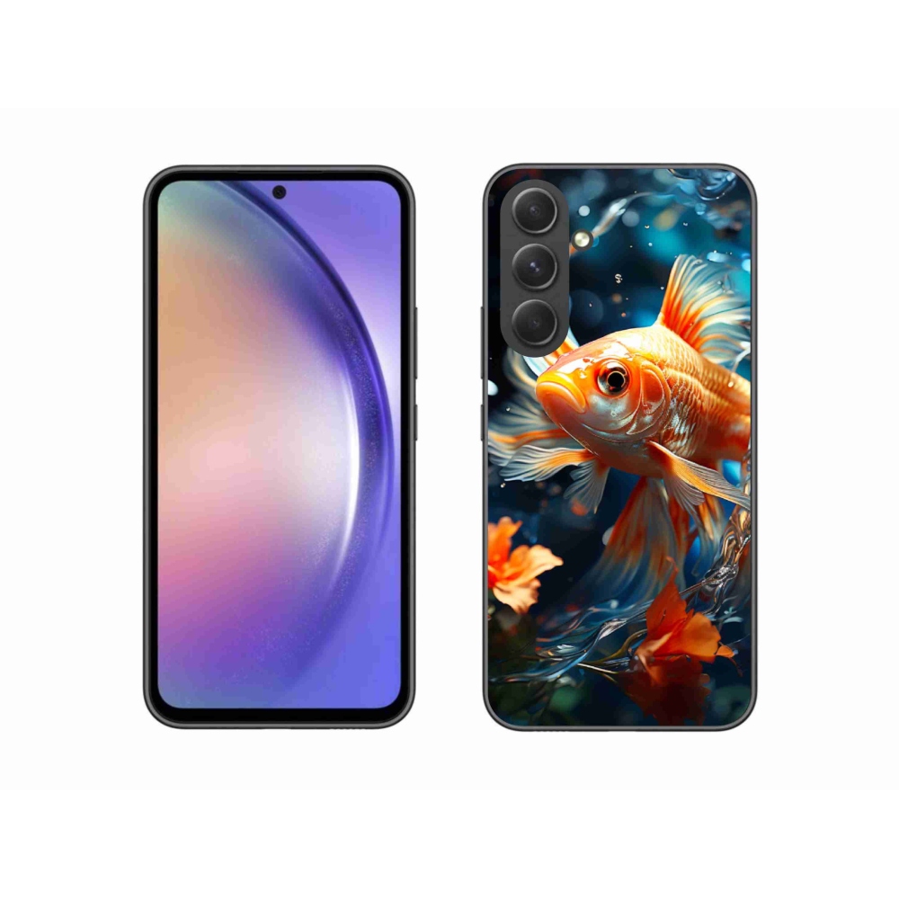 Gélový kryt mmCase na Samsung Galaxy A54 5G - rybka