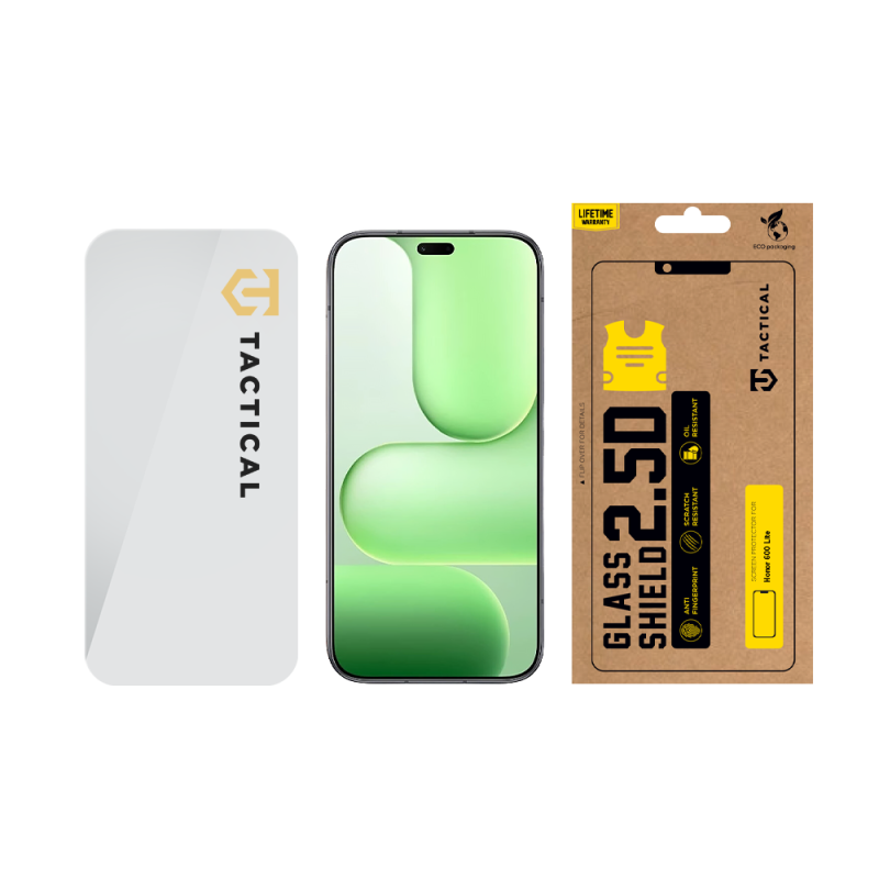 Taktické sklo Tactical Glass Shield 2.5D pre Honor 600 Lite – číre