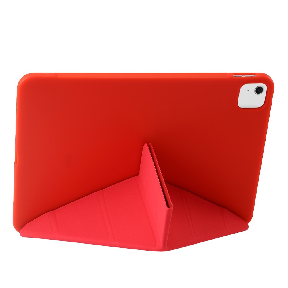 Origamis inteligentné polohovacie puzdro na tablet iPad Air 13 (2024)/(2025) - červené