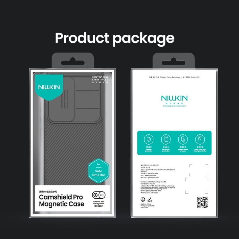 Nillkin CamShield PRO Magnetic Zadný Kryt pre Samsung Galaxy S25 Ultra Black