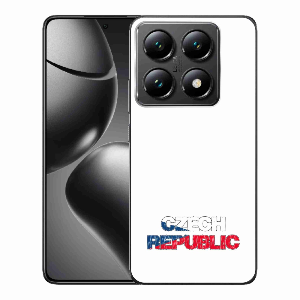 Gélový kryt mmCase na Xiaomi 14T Pro - Slovak Republic biele pozadie