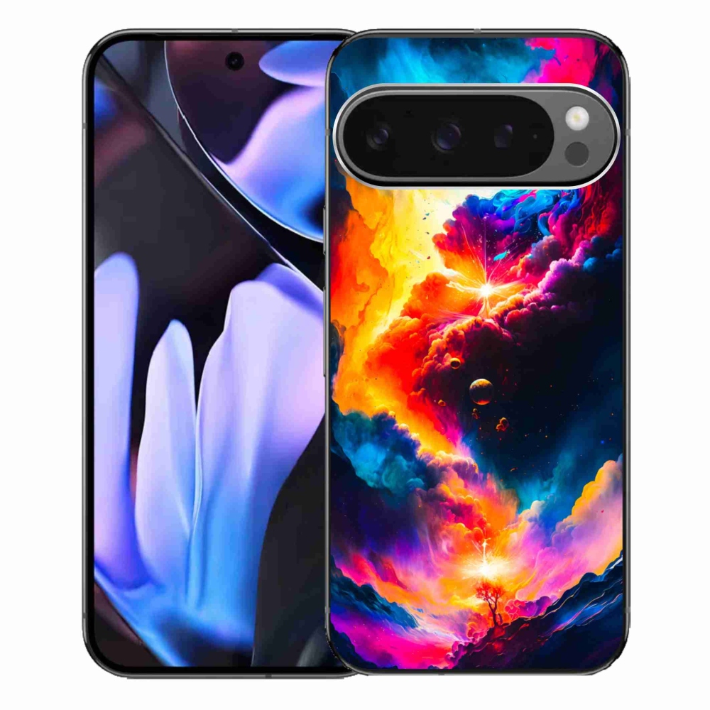 Gélový kryt mmCase na Google Pixel 9 Pro XL - abstraktný motív