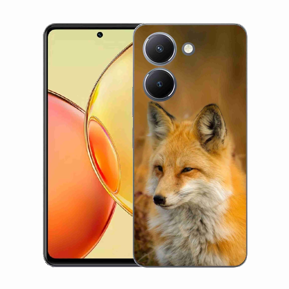 Gélový kryt mmCase na Vivo Y36 - líška