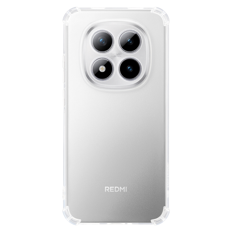 Taktický kryt TPU Plyo pre Xiaomi Redmi Note 15 Pro+ Transparent