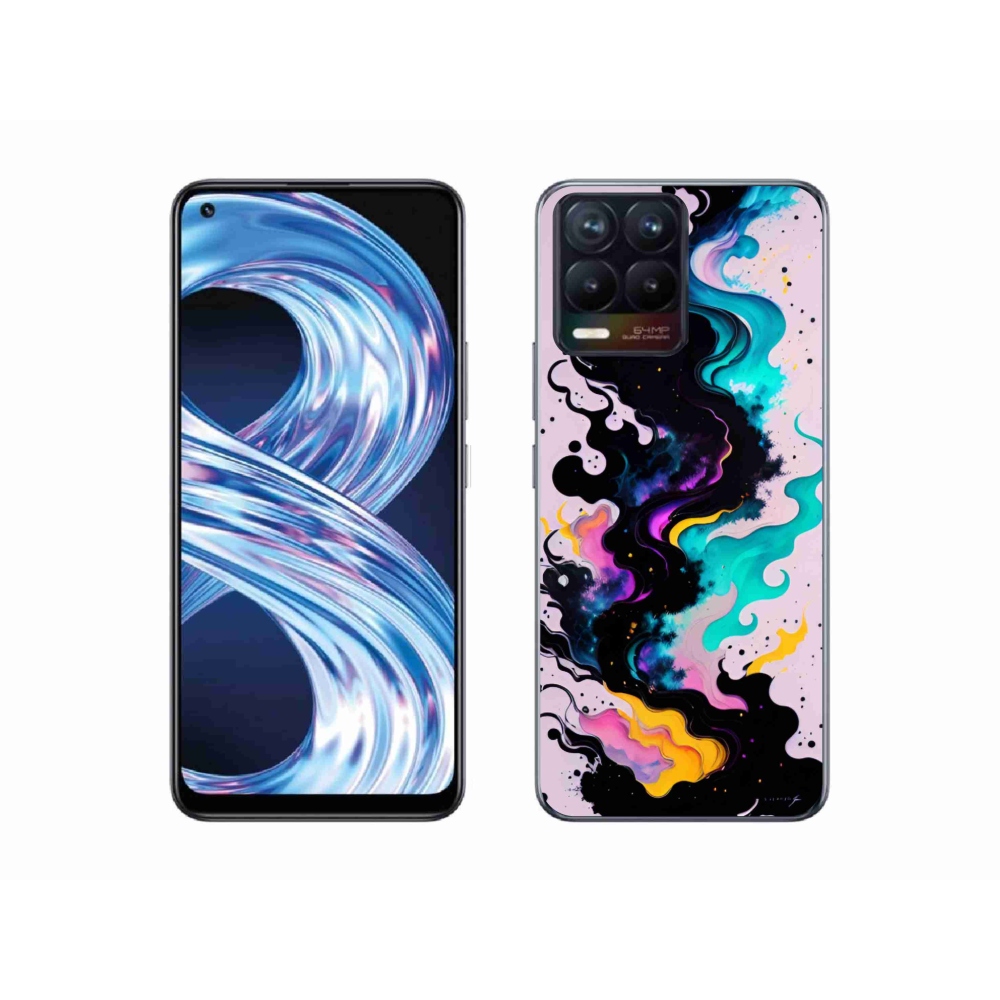 Gélový kryt mmCase na Realme 8 Pro - abstraktný motív 4