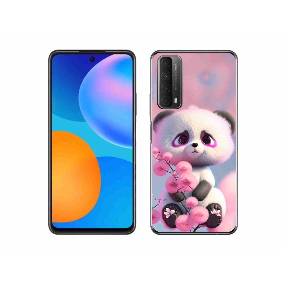 Gélový kryt mmCase na Huawei P Smart (2021) - roztomilá panda 1