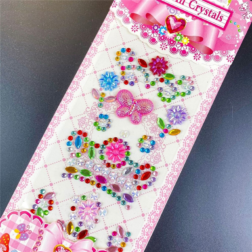 Decals samolepiace dekoratívne nálepky s kamienkami na telefón - vzor K